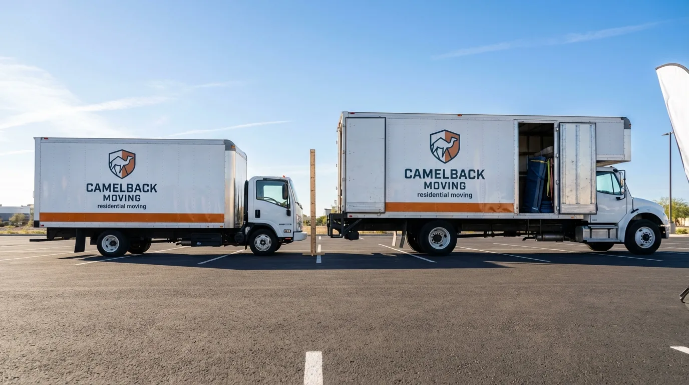 Moving truck size capacity guide in Yorkshire